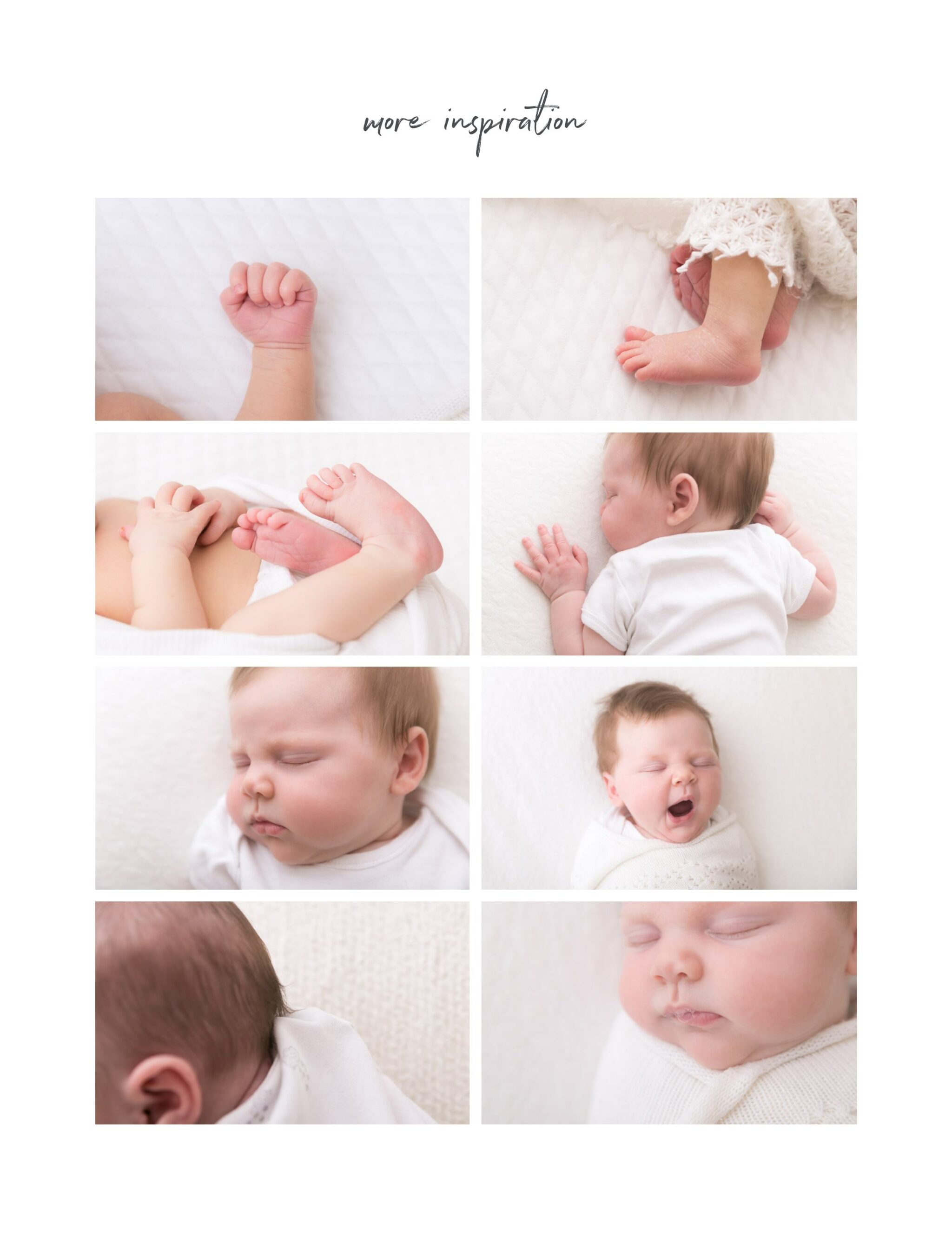 photographing your newborn at home